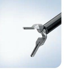 OLYMPUS Jaws insert "HiCura", 5 x 250 mm, grasping forceps, for thor acic surgery, monopolar