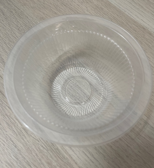 QP BOWL 5" DISPOSABLE PP PLASTIC 523MM (50PCS) (CLEAR)
