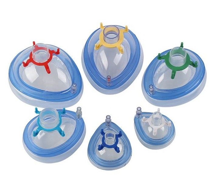Niso Anaesthetic Cushioned Mask Soft PVC Size # 2 Paediatric