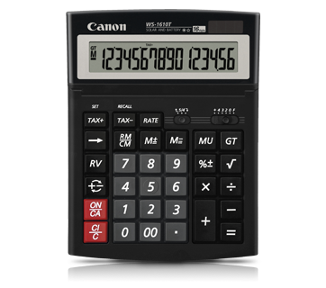 CANON DESKTOP CALCULATOR - WS-1610T