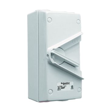 KAVACHA WEATHER PROOF ISOLATOR SWITCH IP66 1P 20A