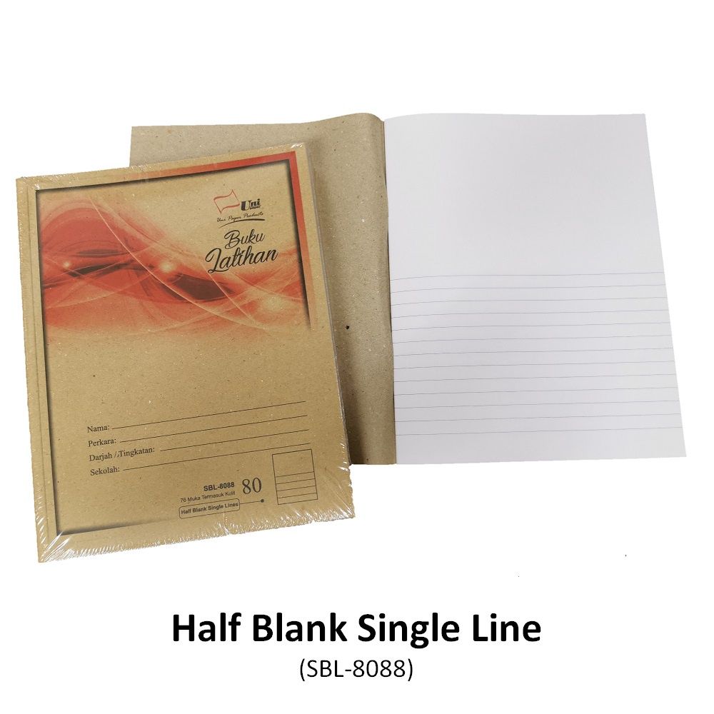 HALF BOOK (F5 SIZE)