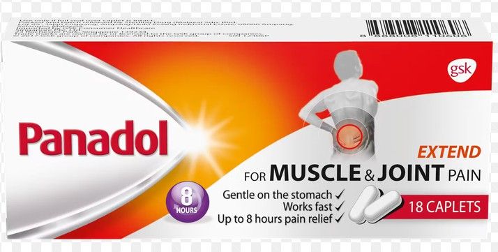 PANADOL EXTEND TABLETS 500MG 6PCS