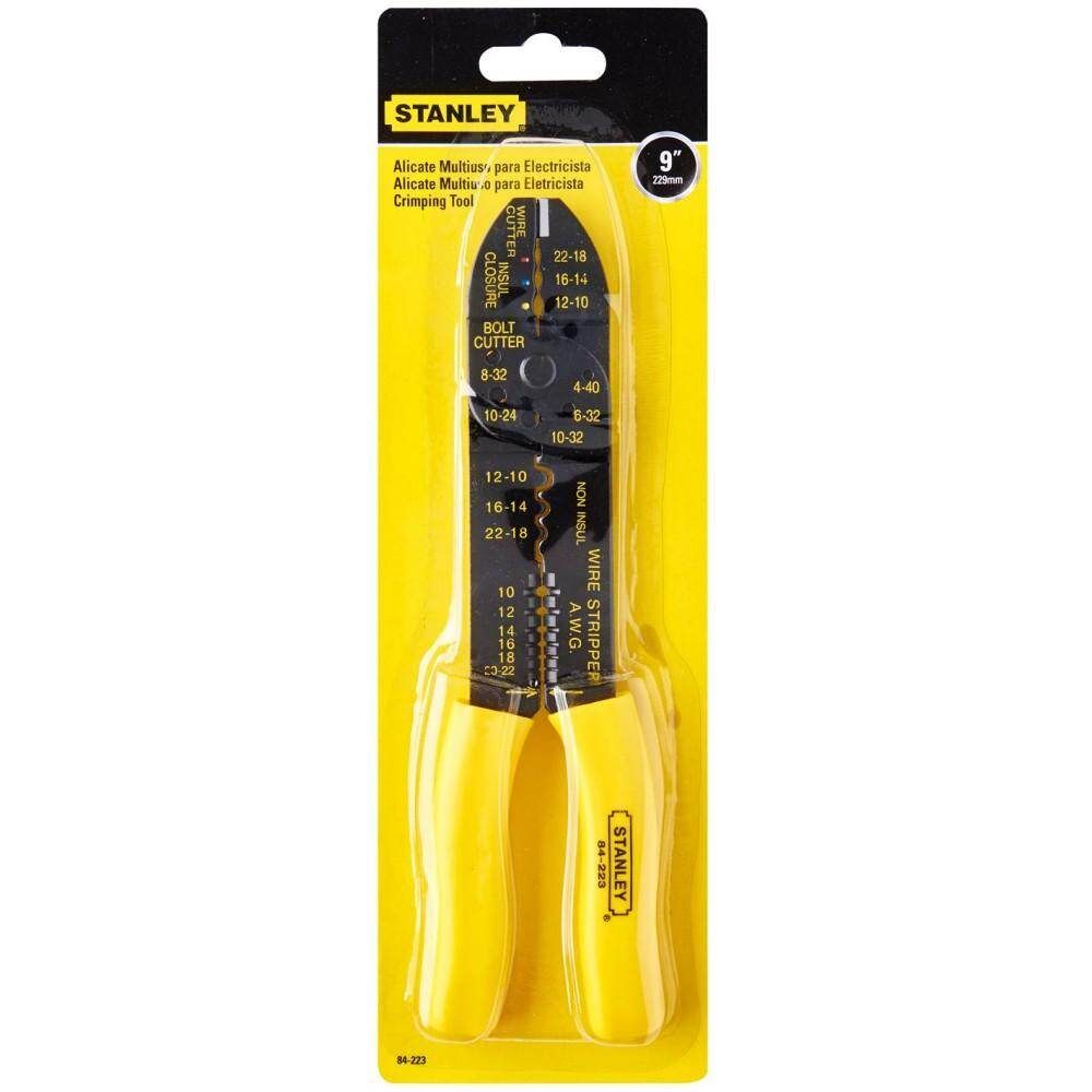 Others *Stanley CRIMPING PLIER SET 9" Wire Cutting Tools Set Available Electric Repair