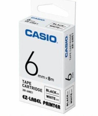 Others *CASIO EZ-LABEL TAPE 6MM WHITE
