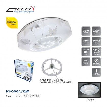 SE SETIA ELECTRIC CIELO CEILING LAMP 32W HYC005/L/32W