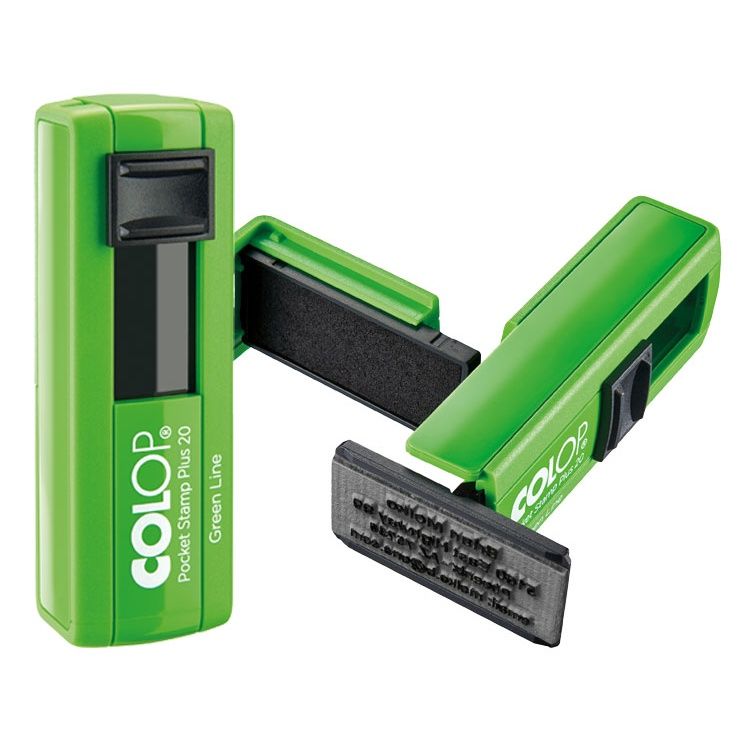 Others *colop Pocket Plus 30 ?(46x17mm) Customised Rubber Stamp