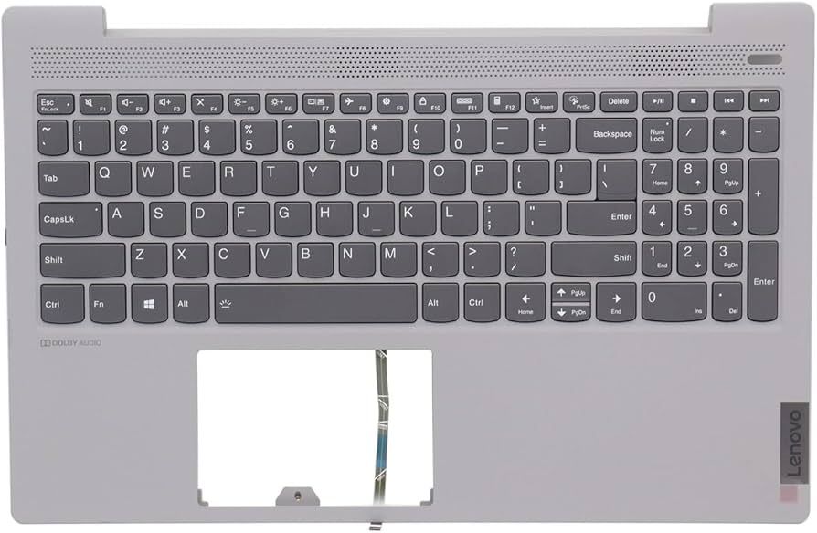 Lenovo Ideapad 5-15IIL05 5-15ARE05 Laptop Palmrest Touchpad With Keyboard Cover C 5CB0X56085 AP1K7000500 (Refurbished)