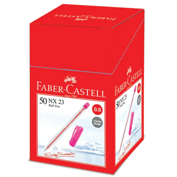 Others *PEN- FABER CASTELL NX23 BALL PEN 0.7MM RED