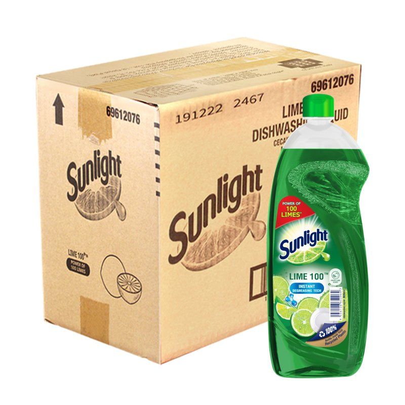SUNLIGHT PENCUCI PINGGAN LIMAU LIME DISHWASHING LIQUID 800ML [LOOSE] / 12*800ML [CARTON]