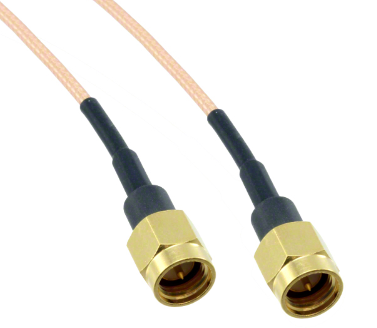 Fluke PCBLS 4846-UU-12 Sma Plug To Sma Plug, Rg178/u, 12 Inch
