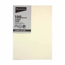 QP IVORY CARD A4 200GSM