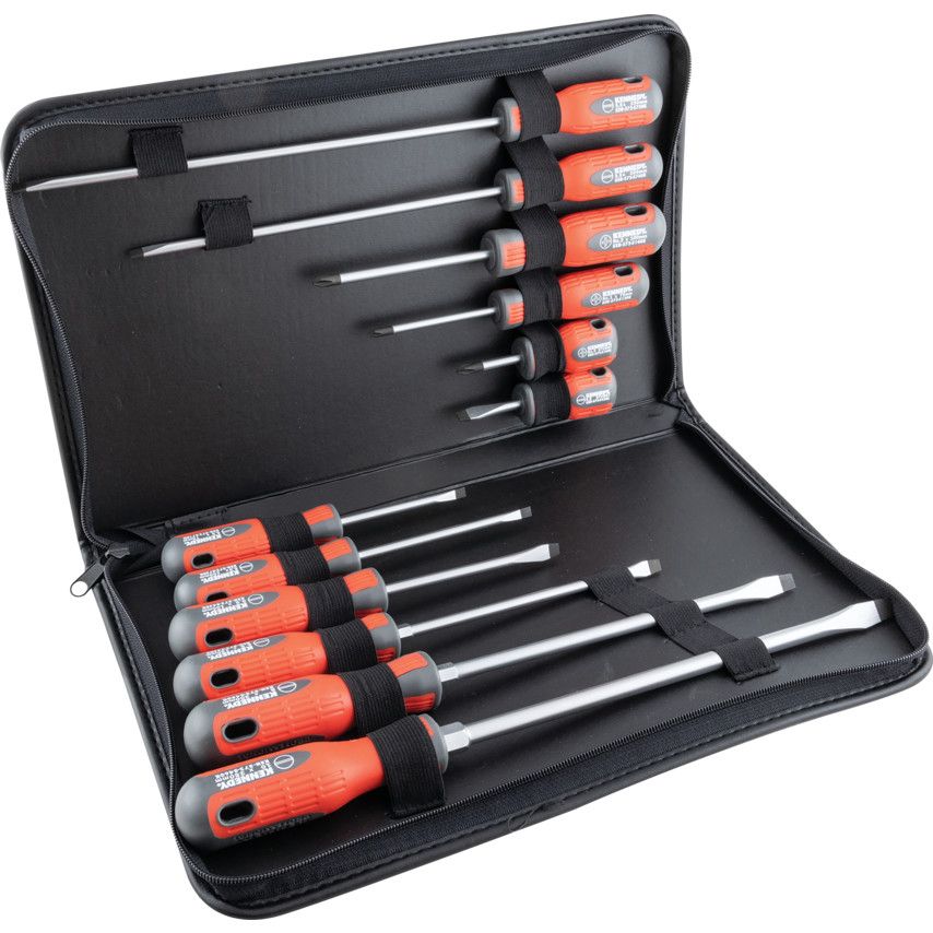 Others * KENNEDY KEN5726040K PRO-TORQ FLARED PARALLEL PHILLIPS SCREWDRIVER SET 12PCE
