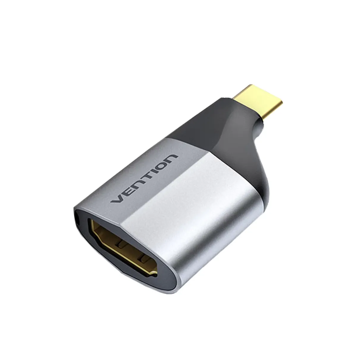 Vention TCAH0 Type C Male to HDMI Female Adapter Gray Aluminum Alloy Type