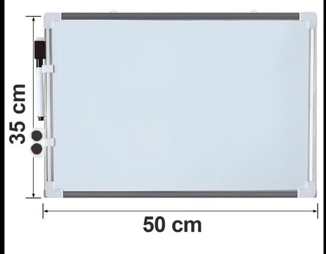 Others *Aluminium Frame White Board Whiteboard / Whiteboard Magnetic 50CM*35CM