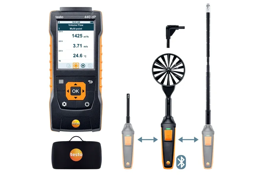 TESTO 440DP WITH ACCESSORIES