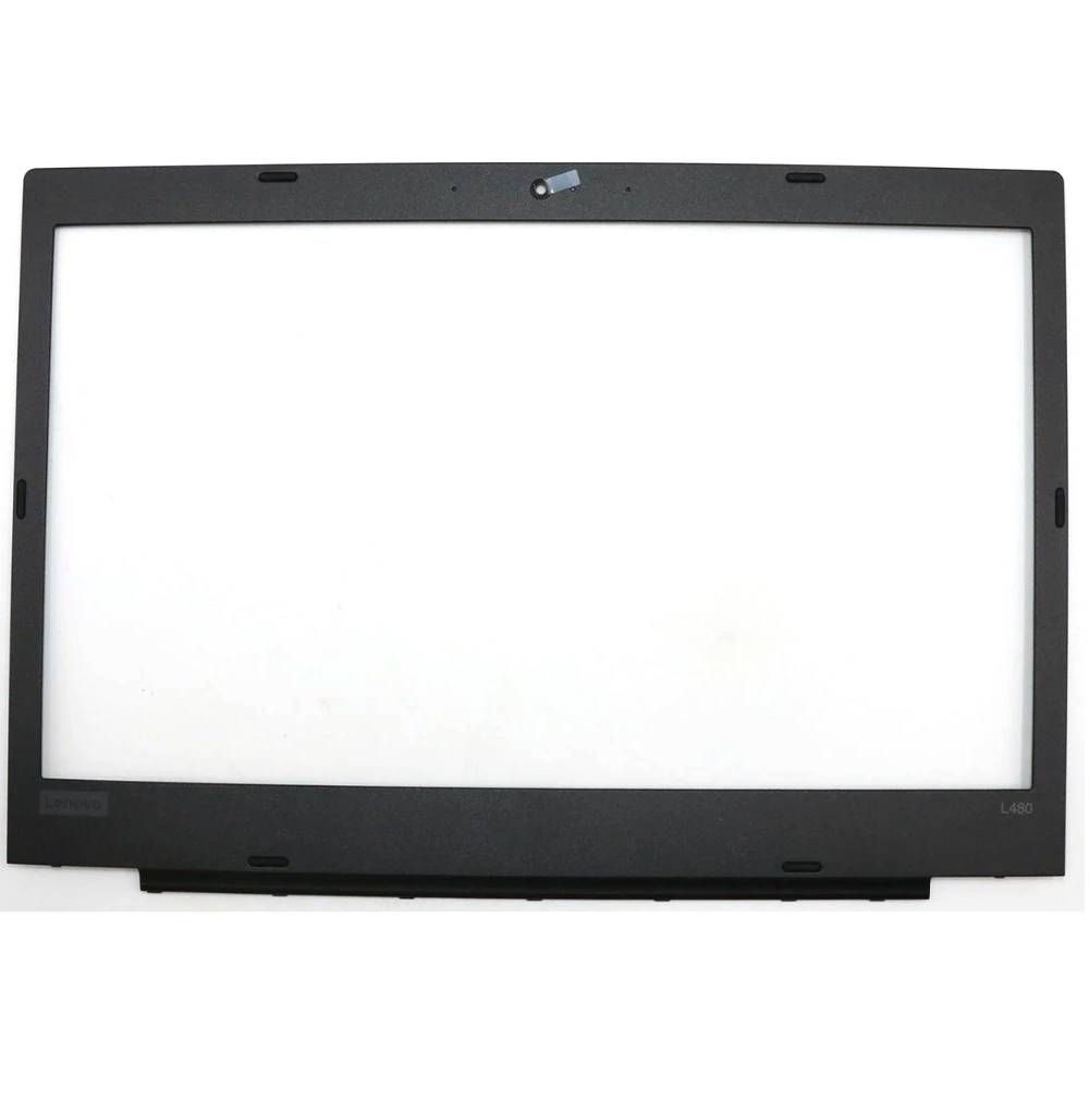Lenovo Thinkpad L480 LCD Front Trim Cover Bazel Plastic With Webcam Window Laptop Cover B 01LW314 AP164000300 (Refurbished)