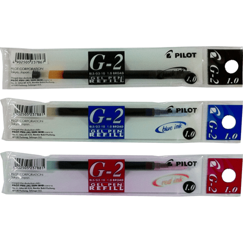 Pilot Gel Pen Refill G2 1.0mm Black
