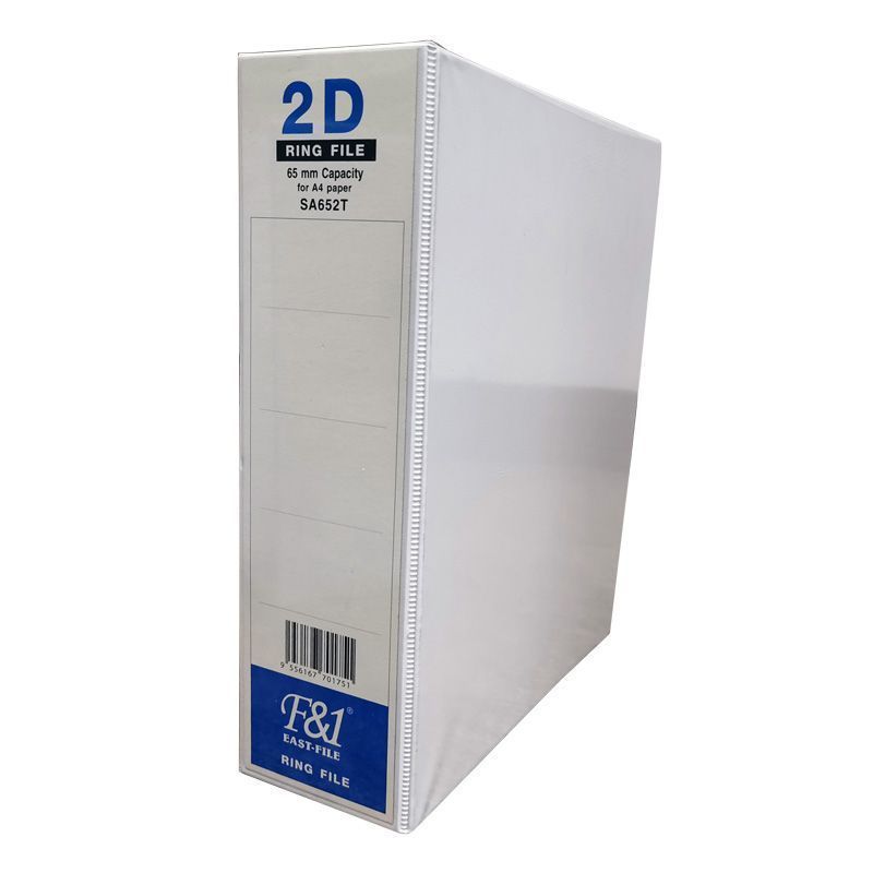 EAST FILE PVC 2D Ring File 65mm