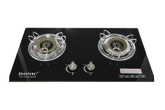 SE SETIA ELECTRIC ISONIC GLASS DOUBLE GAS STOVE (2H) IGB-002