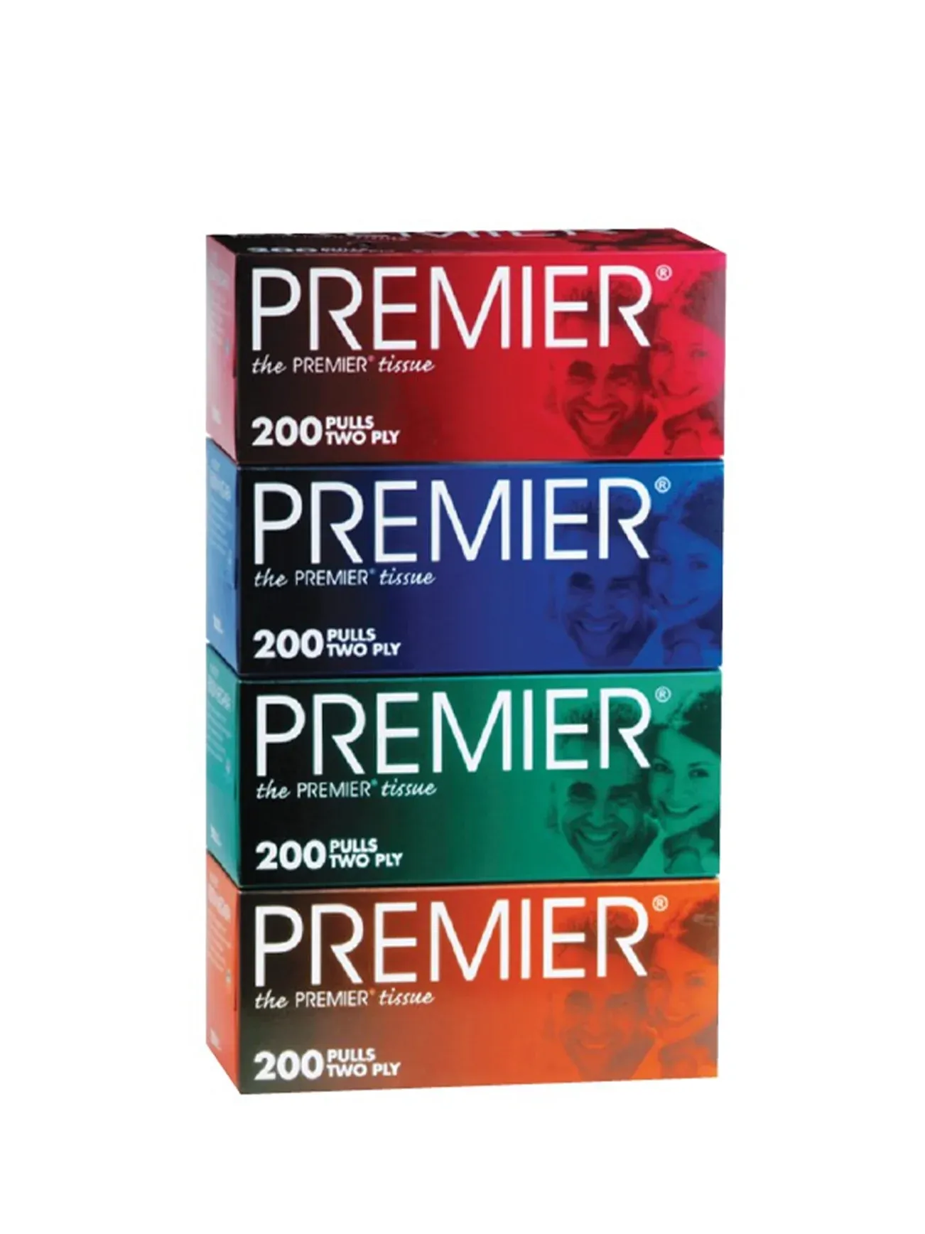 Premier Facial Tissue 4x200s