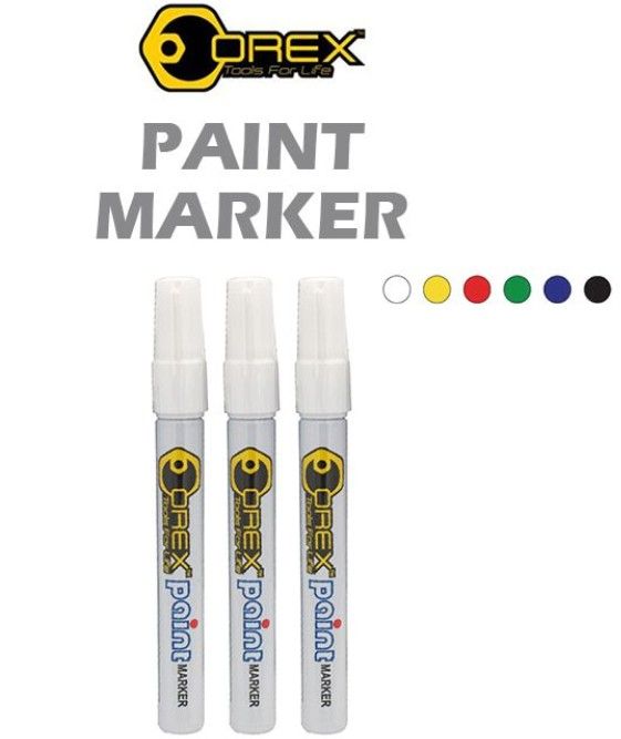 No Brand OREX PAINT MARKER-ALL COLOUR / Orex / Paint Marker / Marker / Orex Paint Marker
