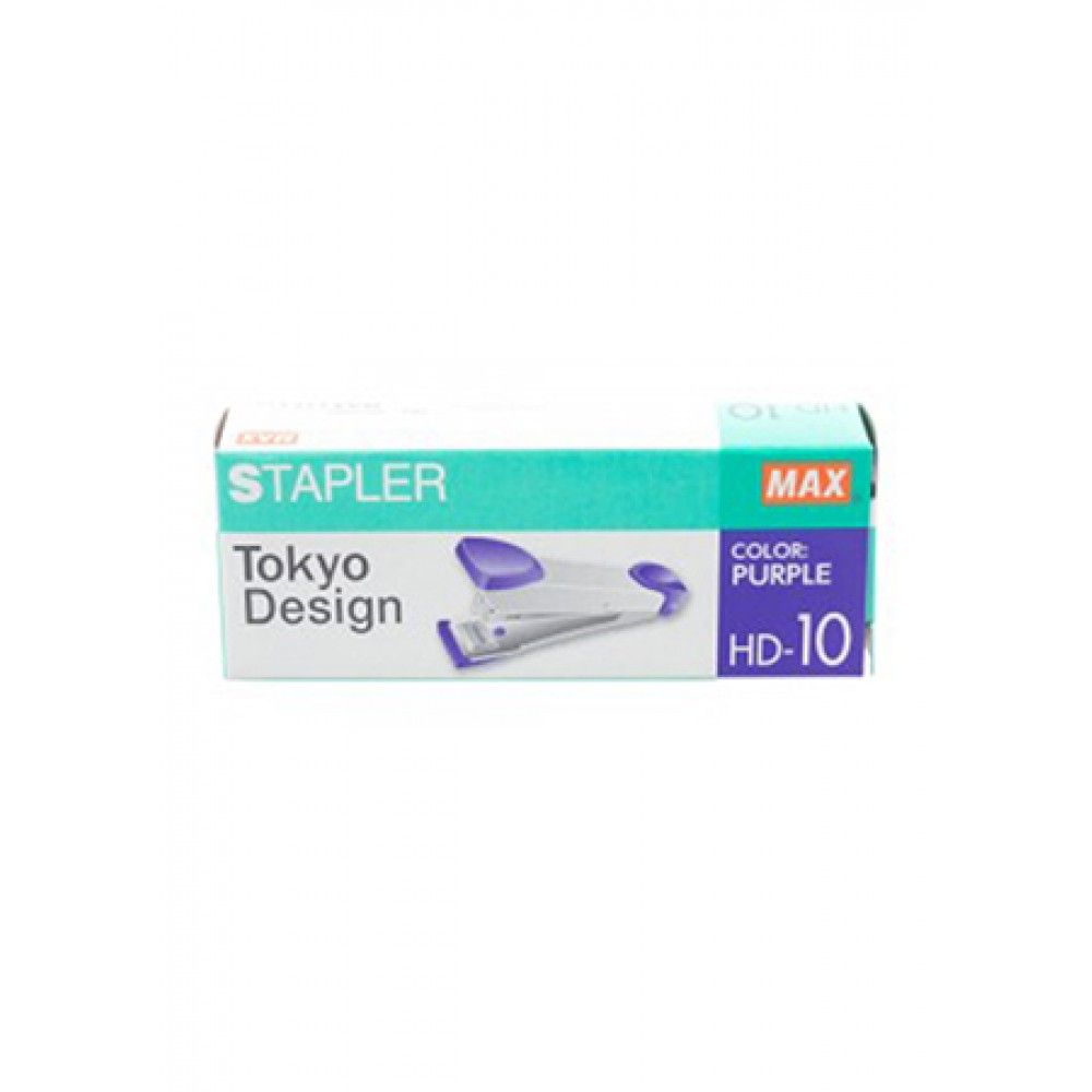 QP Max Stapler Tokyo Design HD-10 Purple