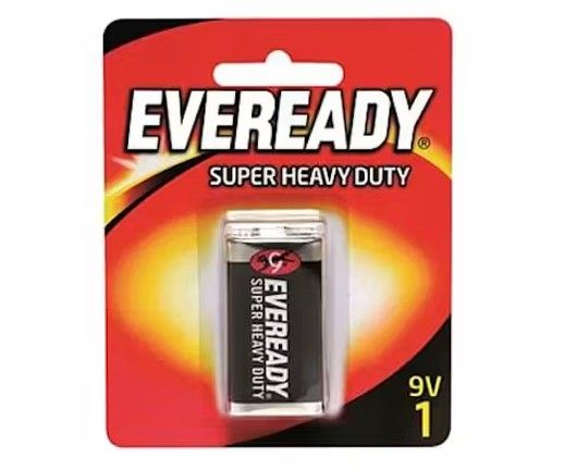 QP Eveready Battery 9V Super Heavy Duty 1222BP1 (1's )