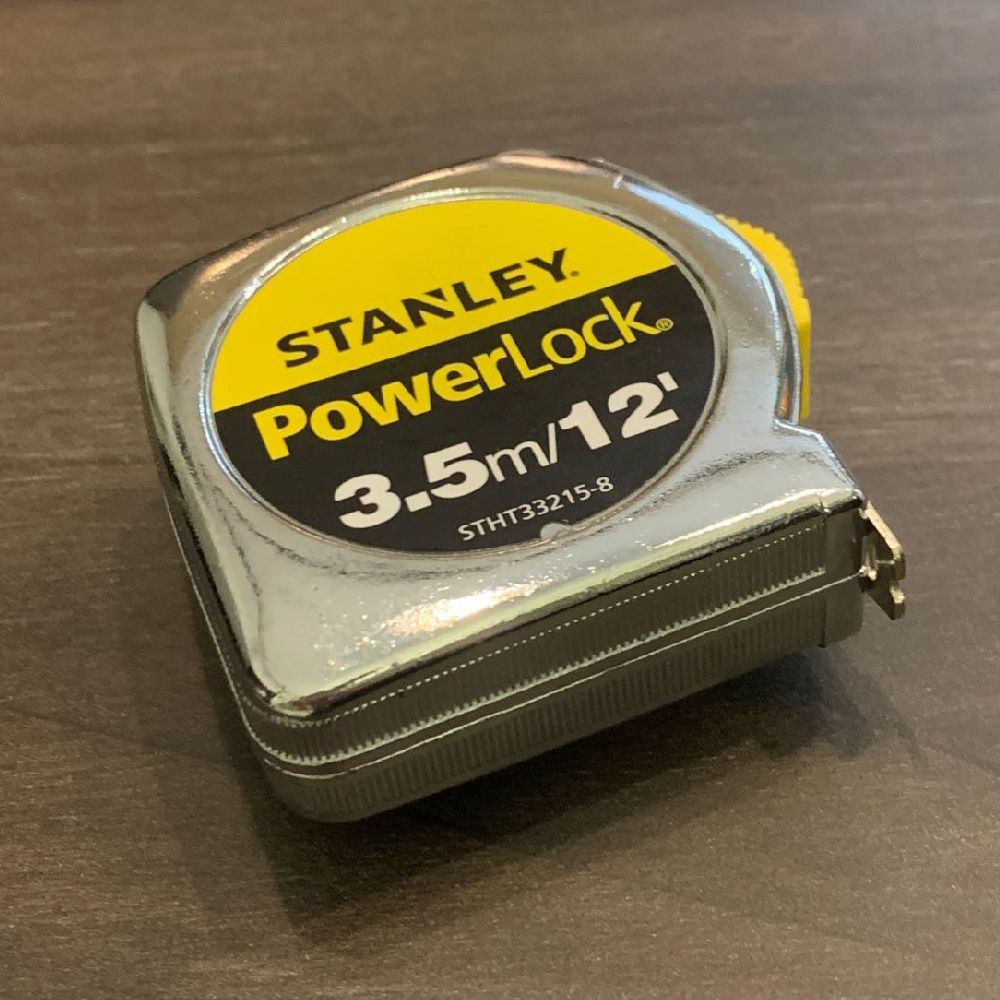 STANLEY MEASURING TAPE METAL CASE 3.5/12'