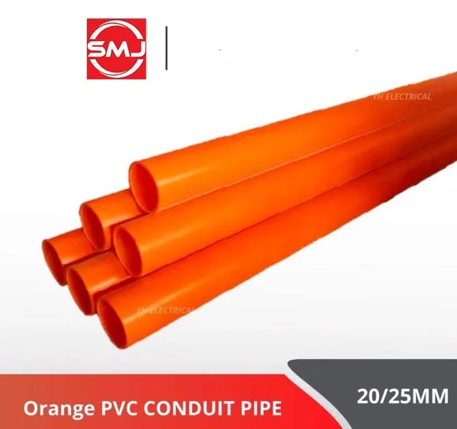 SE SETIA ELECTRIC FIGHTER (25MM) 1" PVC PIPE ORANGE
