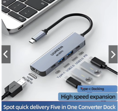 UGREEN Usb C Hub 5-IN-1 4K60Hz HDMI
