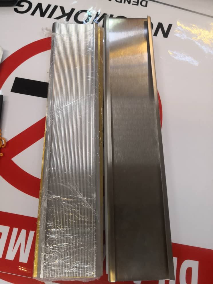 QP Name Plate Slot Partion With Aluminium Complete Set