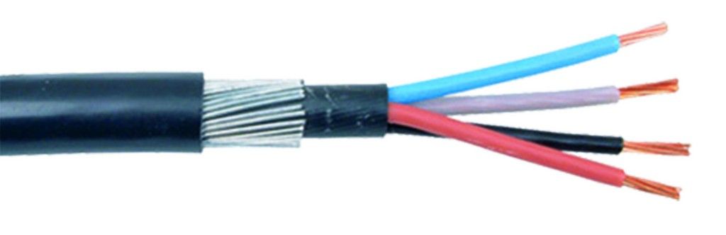 Amoured cable 16mm x 4C x 1meter