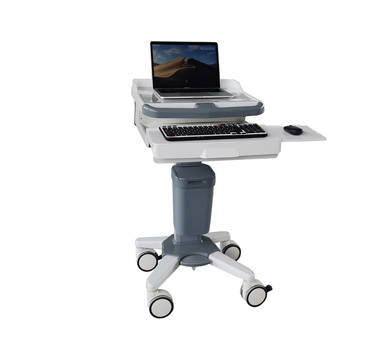PORTABLE MEDICAL LAPTOP TROLLEY