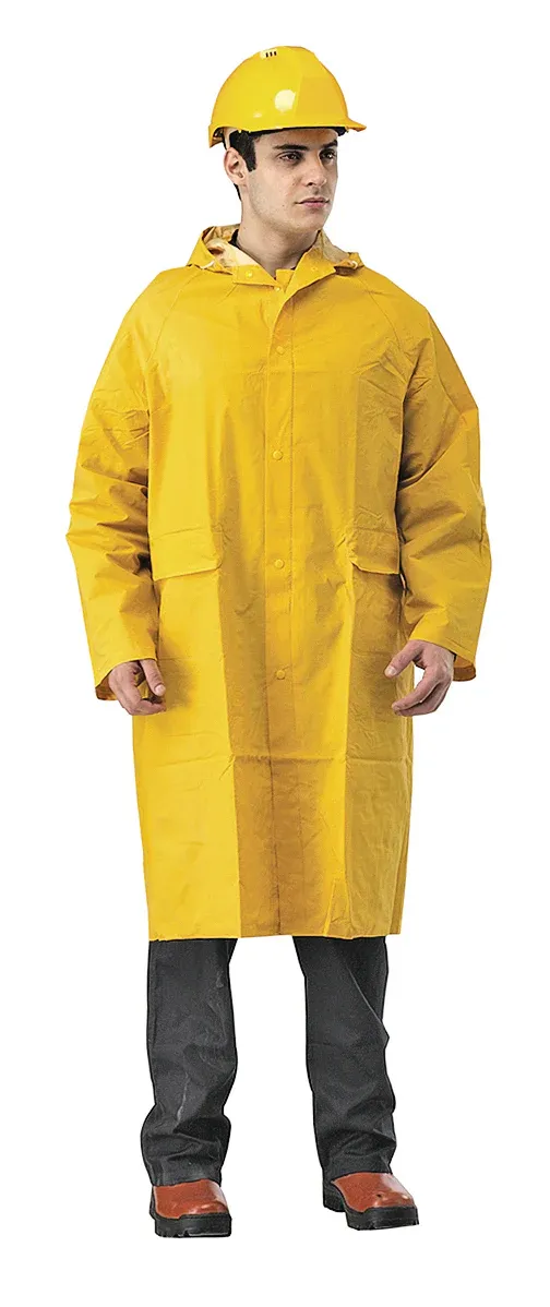 QP HEAVY DUTY YELLOW RAIN COAT