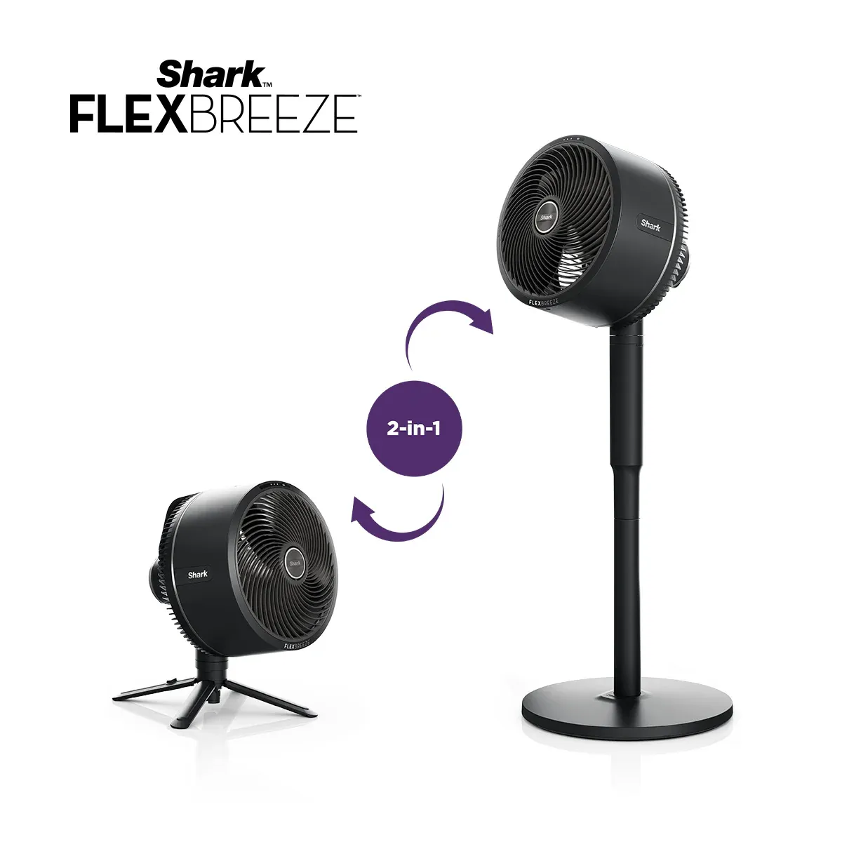 Others *Shark FA-221SMBK Portable Fan Flexbreeze