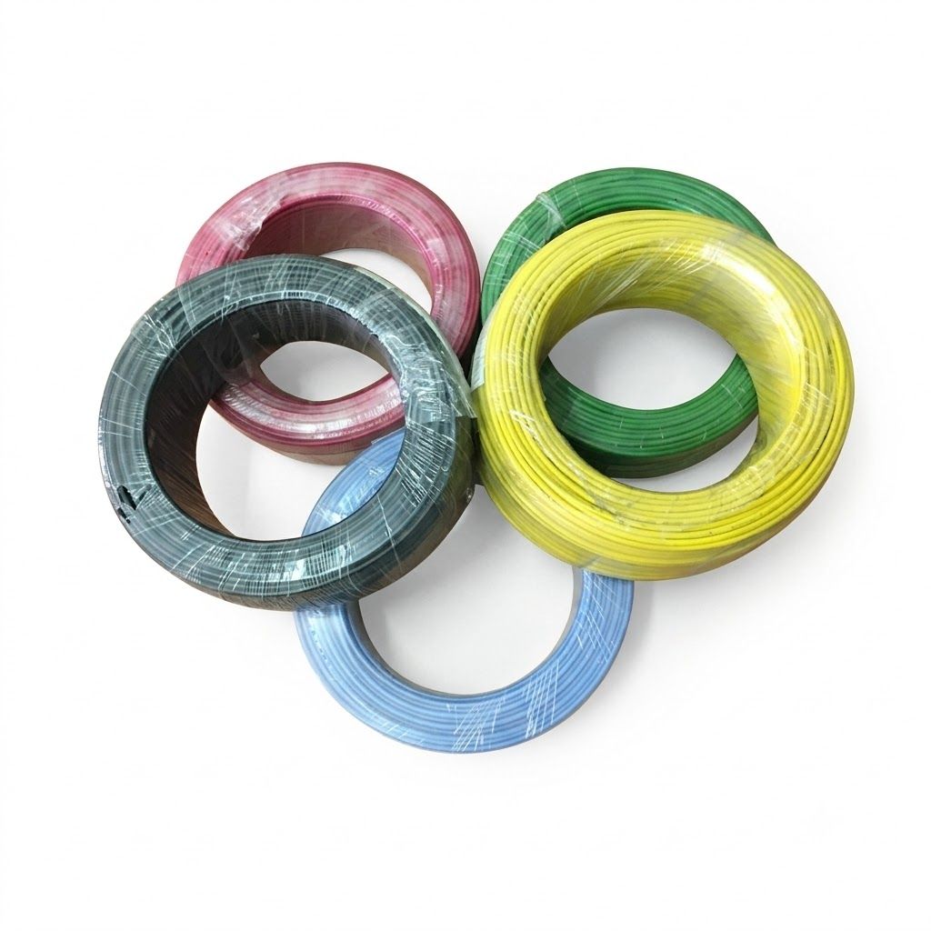 Master Tec 2.5 MM2 Single insulated PVC 100% Pure Copper Cable  (Yellow)