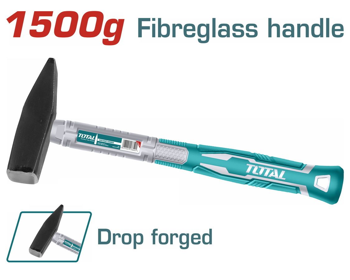 TOTAL - Machinist Hammer - 300G (T-THTS71300) & 500G (T-THT715006)