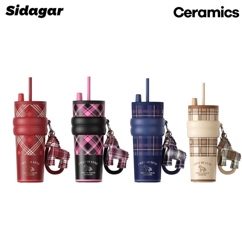 SIDAGAR 710ML Ceramic Insulated Cup