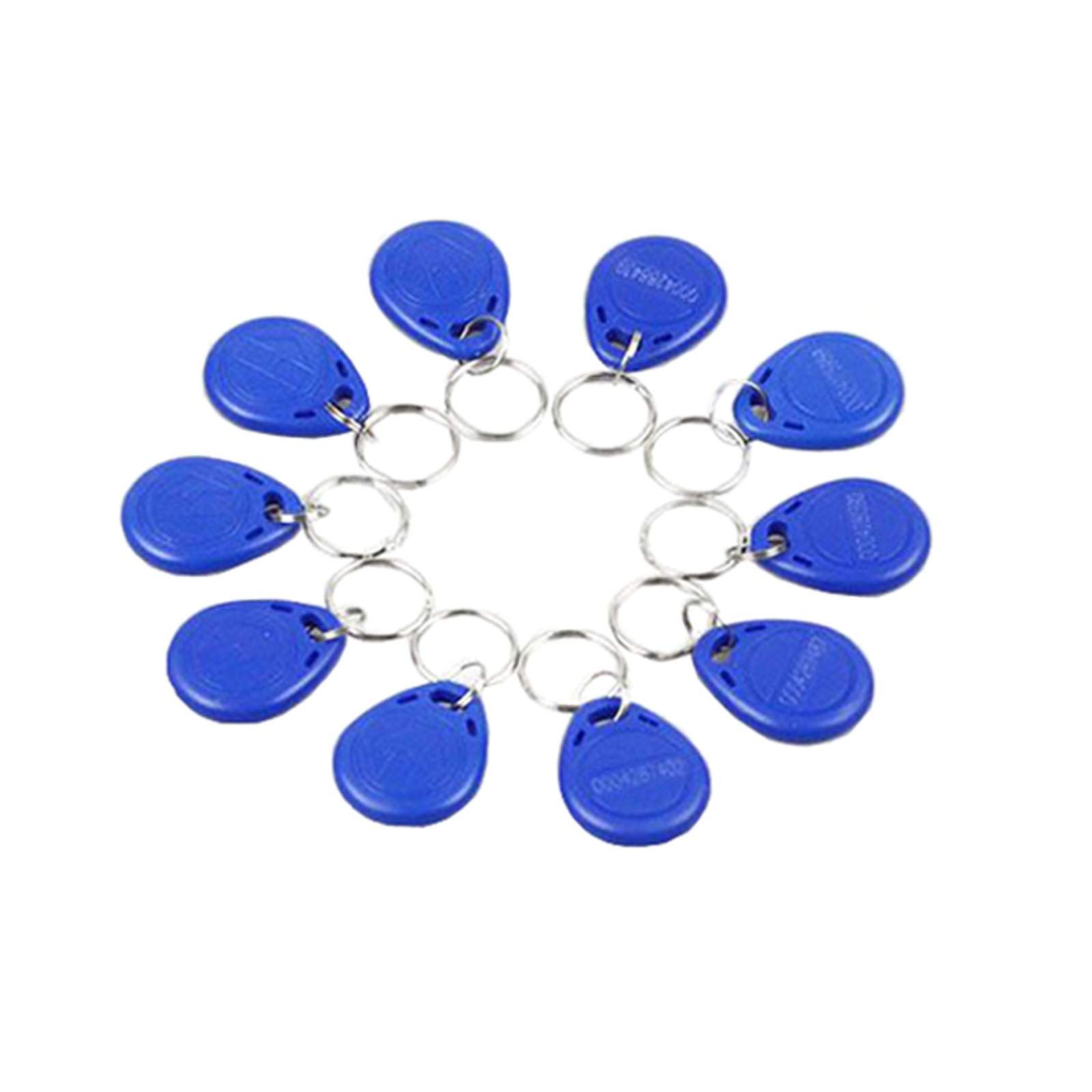 Others *Customize Mechanical Tag (Blue) with steel ring 100pcs/set