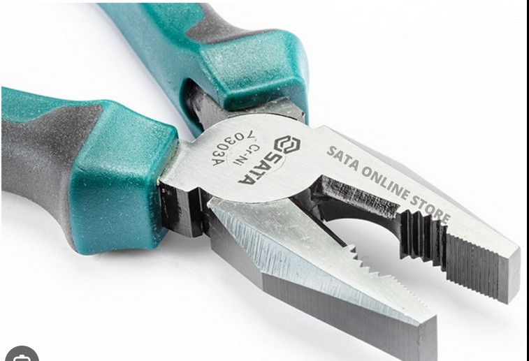 COMBINATION PLIERS / SATA ORIGIANL PLIERS / HEAVY DUTY SATA COMBINATION PLIERS / SATA COMBINATION PLIERS 6'' & 7'' & 8'' (COMBO)