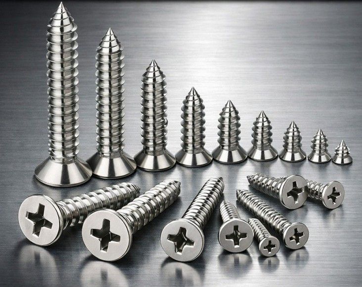 ATKC CSK Head Self Tapping Screws #12 x 1" (50PCS/PKT)
