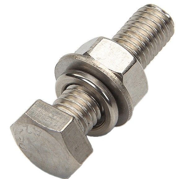 Others *316L stainless steel A4-70 external hex bolt and nut set, extended screw collection m12'25 10sets