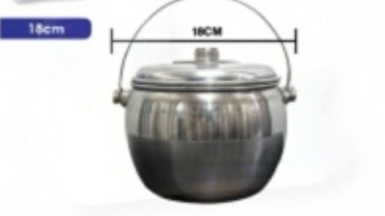 SWC A0140 ALUMINIUM SARAWAK POT 14CM