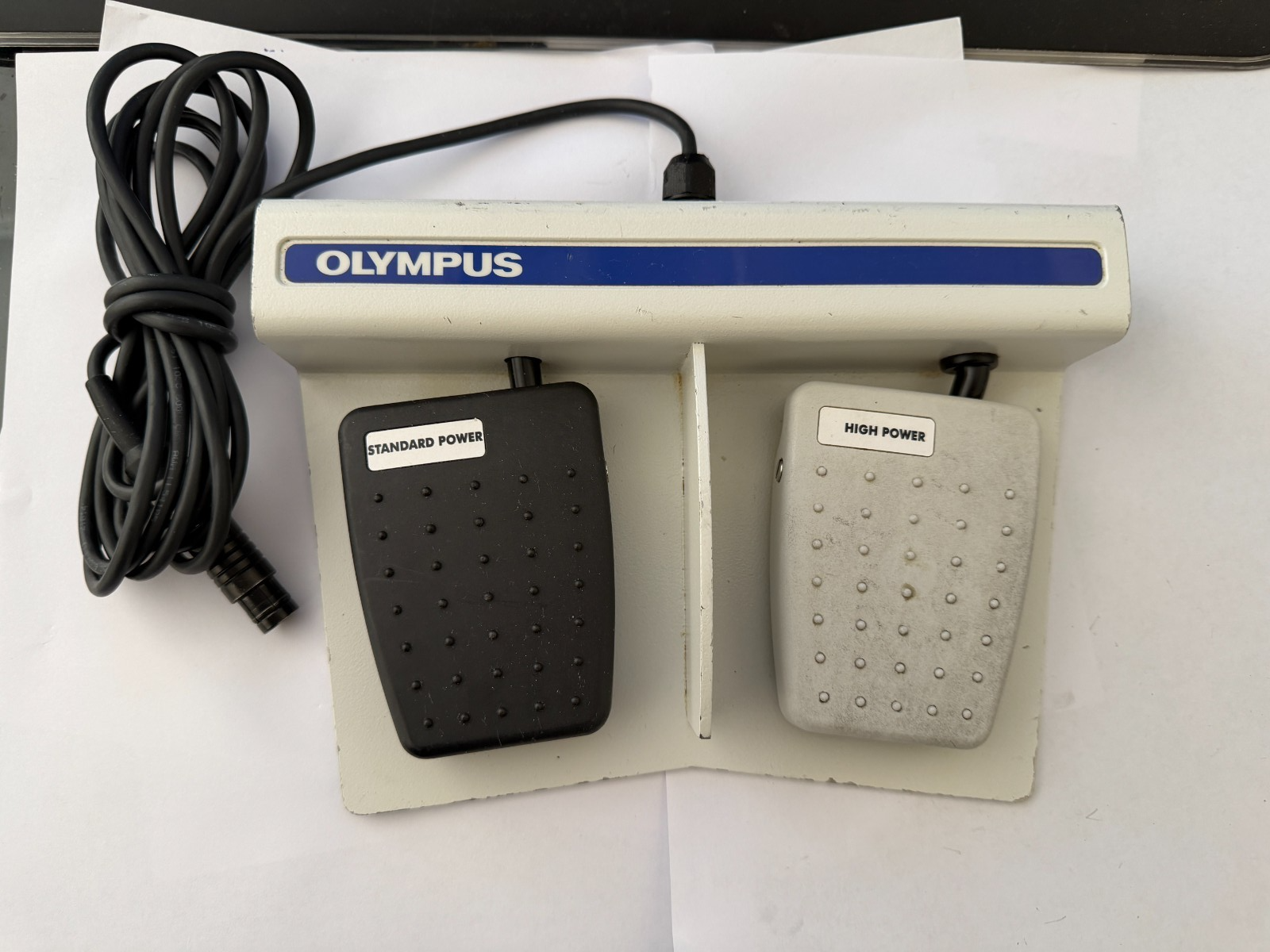 OLYMPUS FOOT SWITCH DOUBLE PEDAL, WIRED