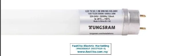 TUNGSRAM LED TUBE T8 - 20W 4FT 865 DAYLIGHT 6500K