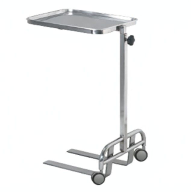 LKL SURGICAL MAYO INSTRUMENT STAND. ADJUSTABLE HEIGHT (MM) : 810-1230 (H)