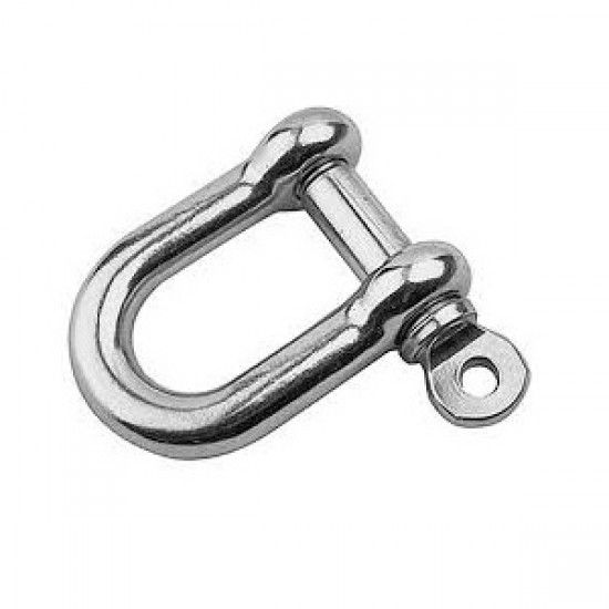 Others *LONG TYPE D SHACKLE. STAINLESS STEEL - 12 MM