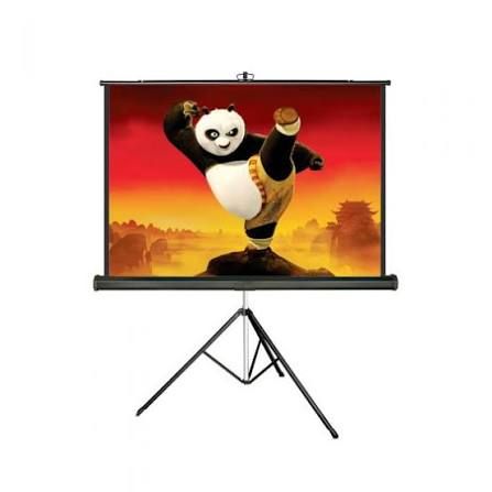 Meki EZ Tripod Screen 84" X 84" (7' X 7') Matt & White Tripod Screen 84" X 84" (7' X 7') Matt