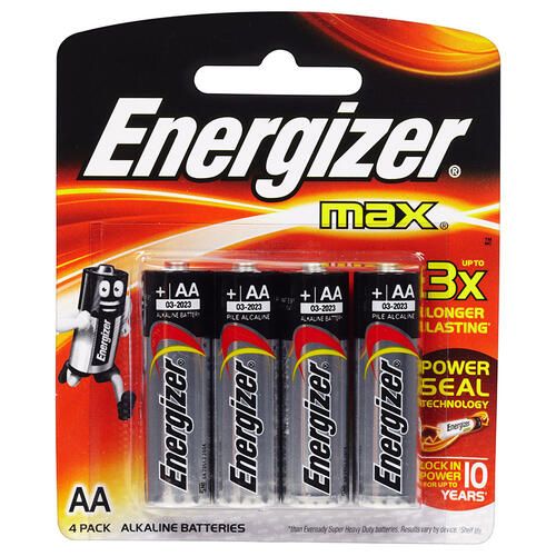 QP Energizer Battery AA (4's)